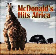 giraffe fat McDonalds